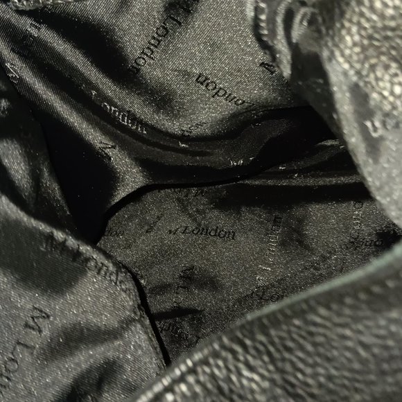 M. London Genuine Vegan Leather Hobo - Picture 4 of 6